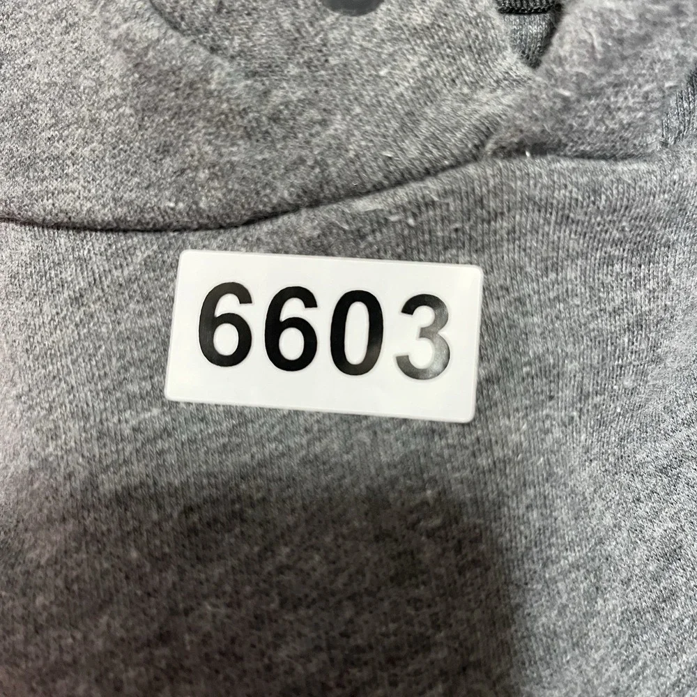 Vintage Y2K Nike Mini Swoosh Gray 2XL Hoodie Sweatshirt
